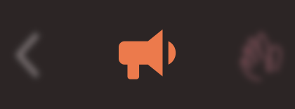 Omatalk megaphone while speaking